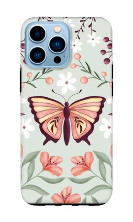 Butterfly in a floral world