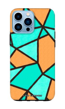 Stained glass - Orange