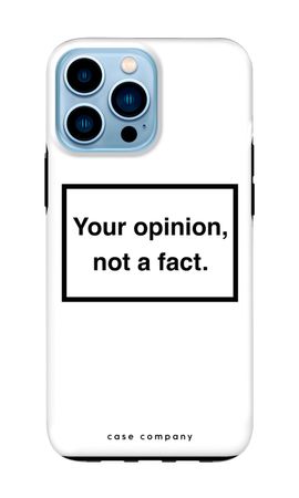 Your opinion