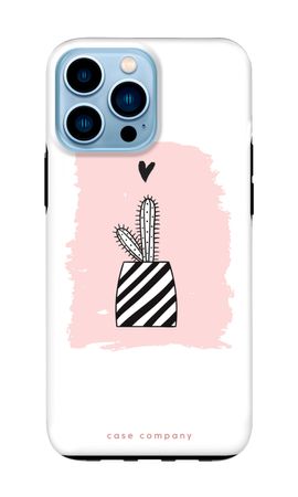 Black and white cactus