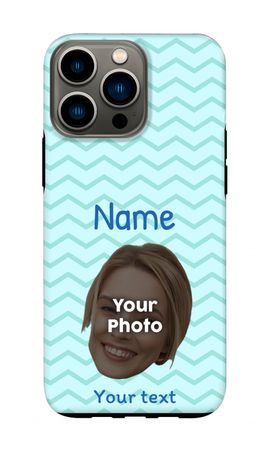 Personalized Face - Stripes Pattern