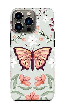 Butterfly in a floral world