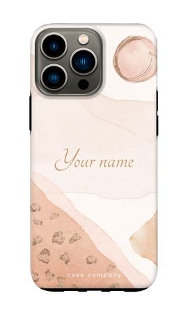 Gold Spots Namecase - Blush