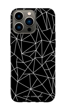 Geometric lines white