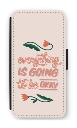 Optimistic flower girl