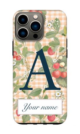 Monogram Strawberries