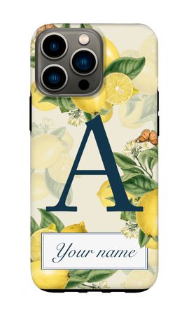 Monogram Lemons, Oranges of Peaches