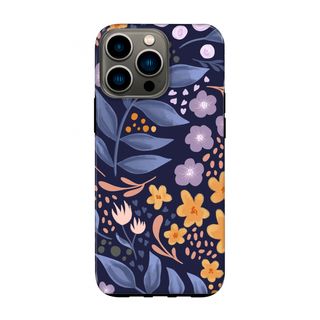 Flowers with blue leaves