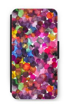 Überlappende Aquarell-Punkte