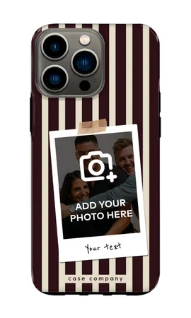 Polaroid - Retro, iPhone 13 Pro Max strapabíró tok
