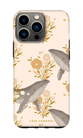 Floral Whales, Capa resistente iPhone 13 Pro Max