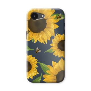 Sunflower and bees