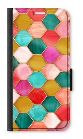 Hexagons in stained glass
