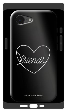 Friends heart black