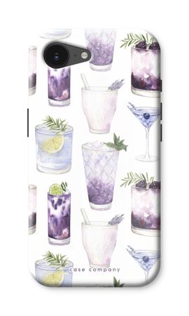 Violet cocktails