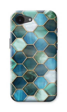 Hexagons in stained glass