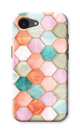 Hexagons in stained glass