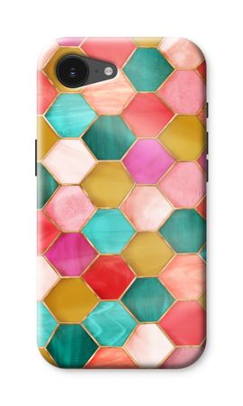 Hexagons in stained glass