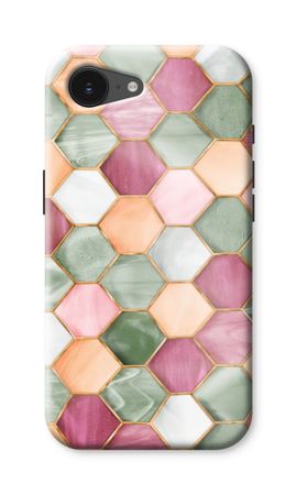 Hexagons in stained glass