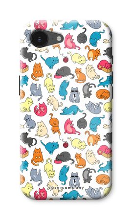 Colourful cats