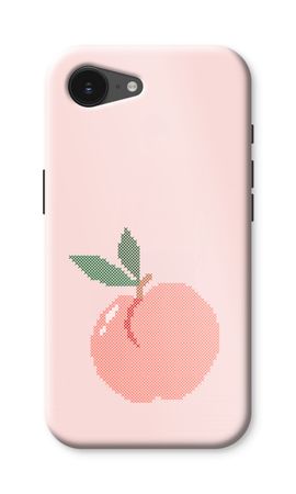 Stitched Peach
