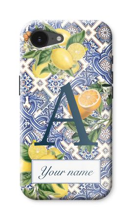 Monogram Blue tiles