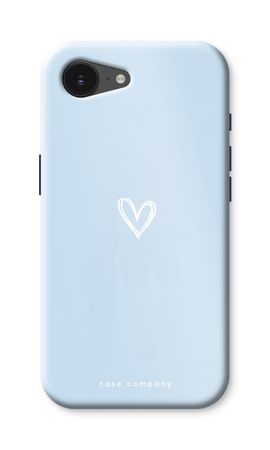Pequeño corazón azul