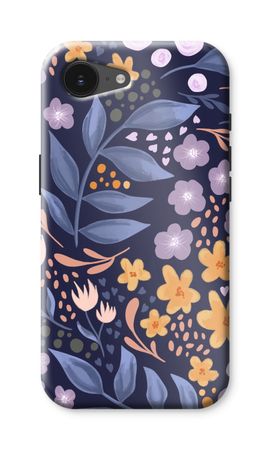 Flowers with blue leaves