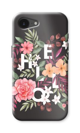 Hello in flowers