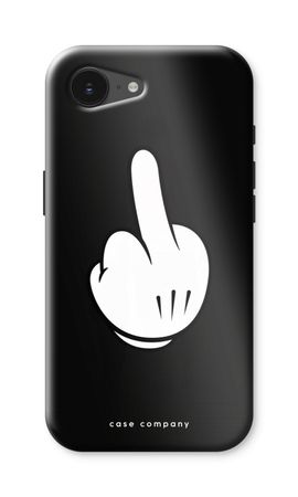 Mittelfinger schwarz