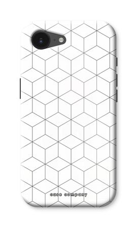 Cubes black and white