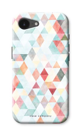 Coloured triangles pastel