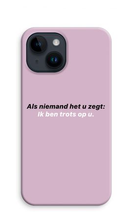 Ik ben trots op u