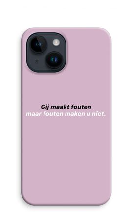Fouten maken u niet