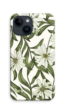 White flower pattern