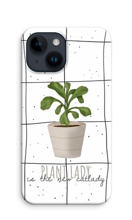 Houseplant on windowpane