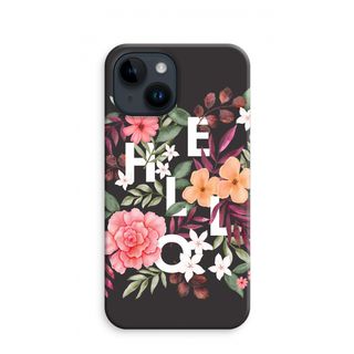 Hello in flowers