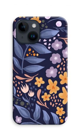 Flowers with blue leaves