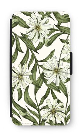 White flower pattern