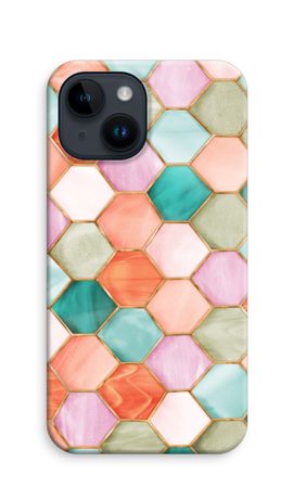 Hexagons in stained glass