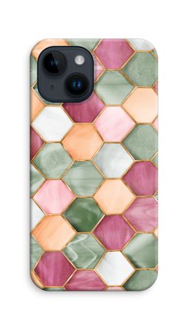 Hexagons in stained glass