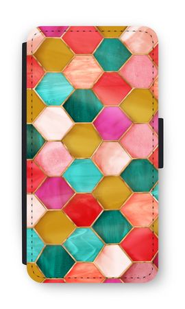 Hexagons in stained glass