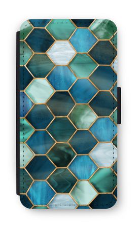 Hexagons in stained glass
