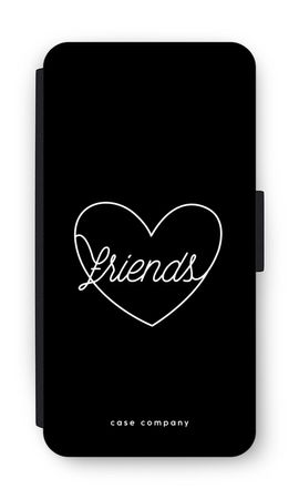 Friends heart black