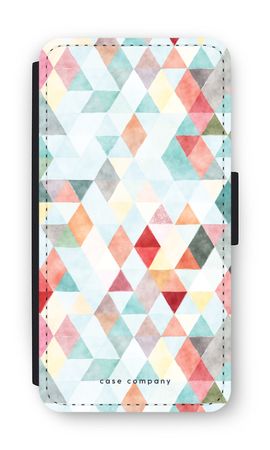 Coloured triangles pastel