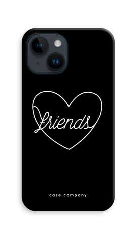 Friends heart black
