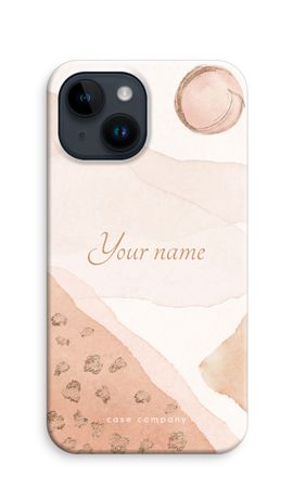 Gold Spots Namecase - Blush