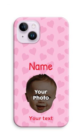 Personalized Face - Hearts N°2