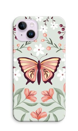 Butterfly in a floral world