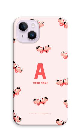 Rosy Butterflies Monogram